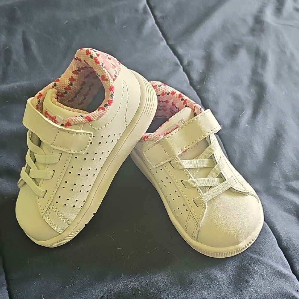 K-Swiss Kids Sneakers in White and Pink